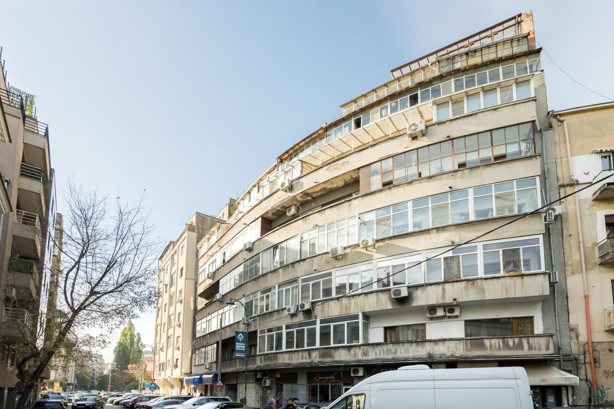 Urban Dream Studio With City Views & Comfort Bucureşti Eksteriør bilde
