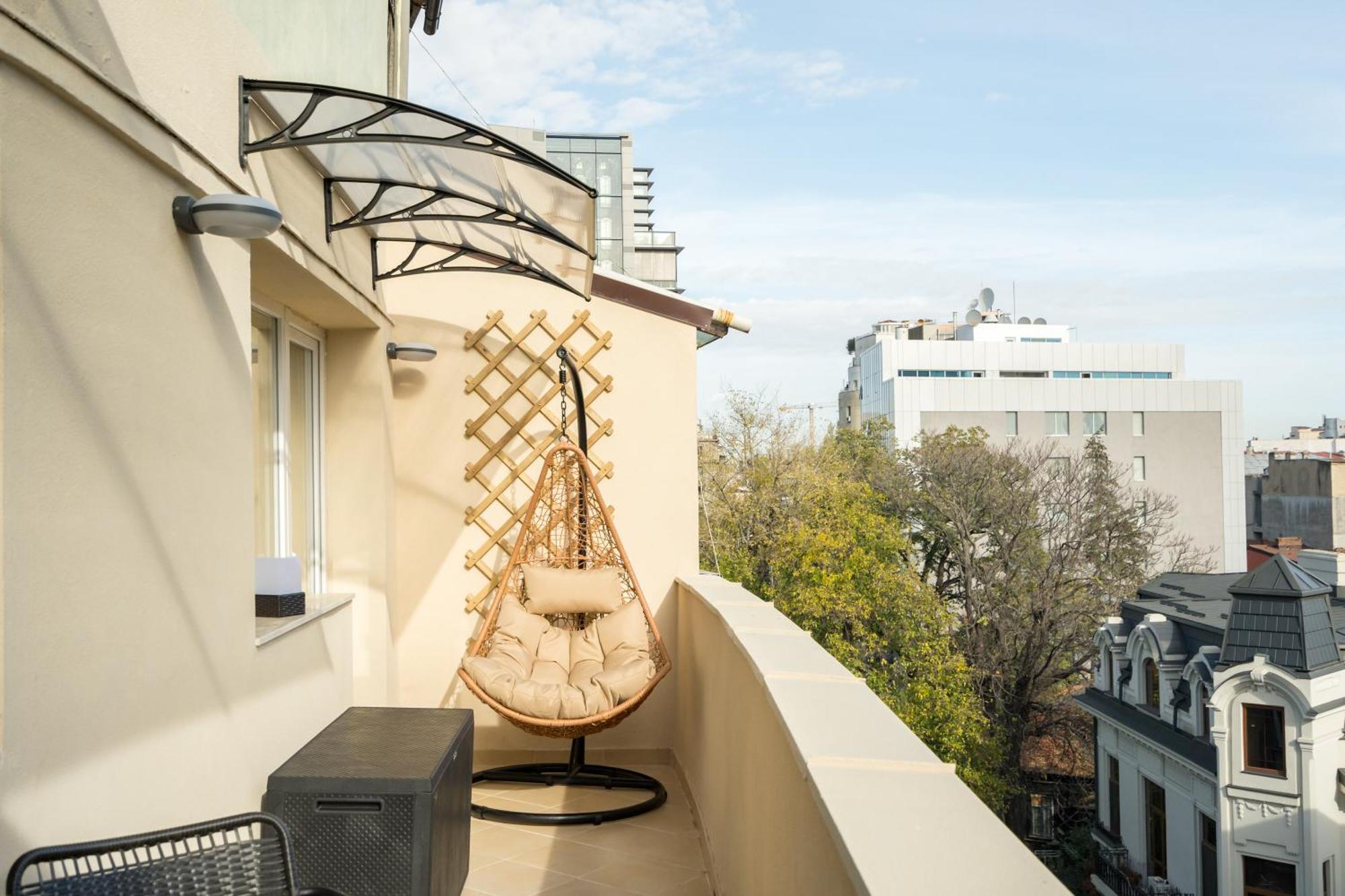 Urban Dream Studio With City Views & Comfort Bucureşti Eksteriør bilde